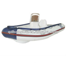 casco de fibra de vidrio barco de la costilla HH-RIB350 con CE